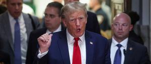 Der frühere US-Präsident Donald Trump.
