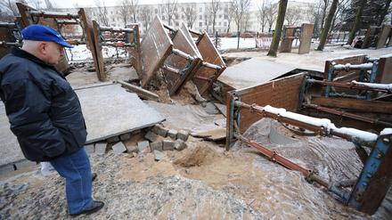 Ein Rohrbruch sollte möglichst schnell gemeldet werden.