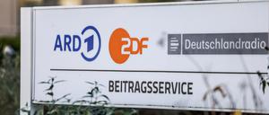 Der Beitragsservice von ARD, ZDF und Deutschlandradio in Köln, verwaltet knapp 47 Millionen Beitragskonten.