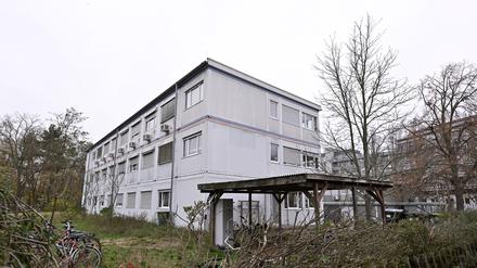 800 der ukrainischen Geflüchteten in Potsdam wohnt in einer Unterkunft, unter anderem hier in der Gemeinschaftsunterkunft an der Pirschheide.