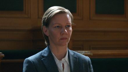 Sandra Hüller als Sandra in einer Szene des Films «Anatomie eines Falls» (undatierte Filmszene). 