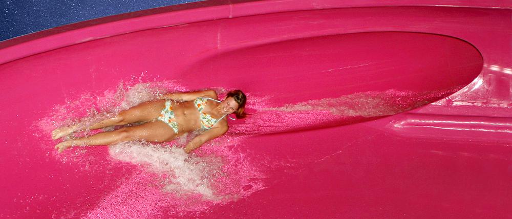 Bikini im Winter: In der Therme Erding ist es möglich.