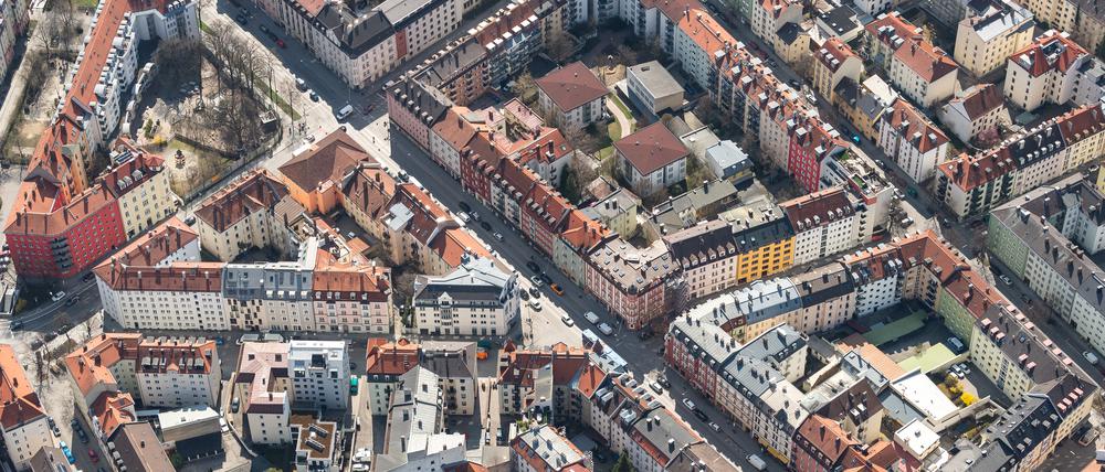 Die Innenstadt von München. Wie auch in anderen Großstädten sind die Mieten in den vergangenen Jahren stark gestiegen.