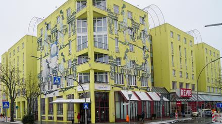 Das Hotel „Plaza Inn“ in Berlin-Charlottenburg ist derzeit eine Notunterkunft für geflüchtete Menschen.