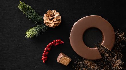 Baumkuchen des Traditionsherstellers „Groch & Erben“ in Cottbus.