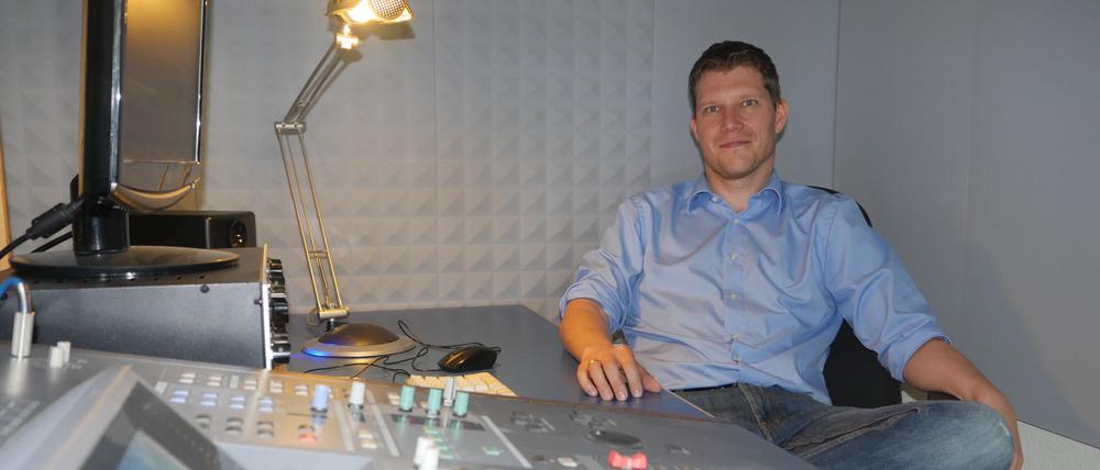 Matthias Arnold ist Einzelkämpfer. Für „Leo und die Abenteuermaschine“ schiebt er täglich Doppelschichten.