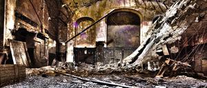 So sahen die Kolibri-Festsäle aus, kurz nachdem Dirk Moritz sie in den 2000er Jahren wiederentdeckt hatte.