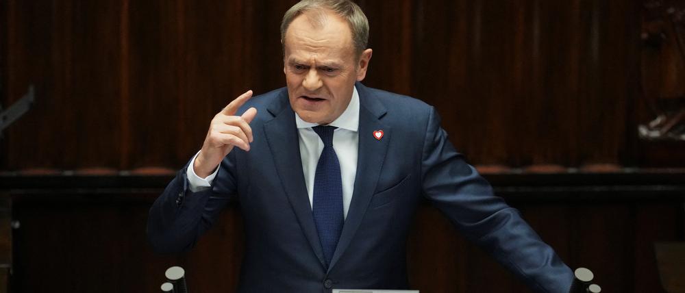 Der neue polnische Ministerpräsident Donald Tusk