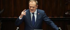 Der neue polnische Ministerpräsident Donald Tusk