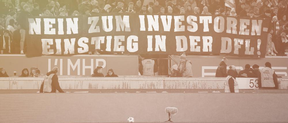  Der Einstieg eines Investoren ist gerade bei den Fans mit großen Sorgen verbunden. 