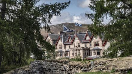 Ein Schloss unter den Wolken: das Fife Arms.