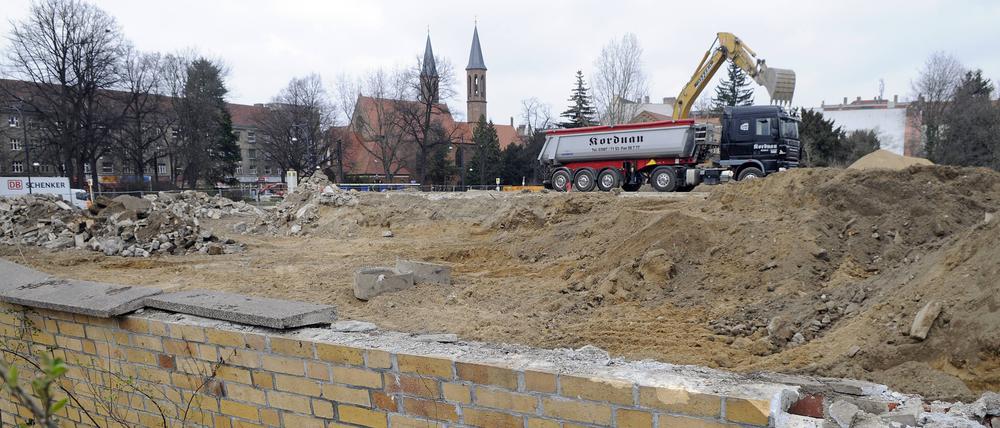Die Kaufhalle in der Breiten Straße wurde 2012 abgerissen.
