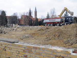 Die Kaufhalle in der Breiten Straße wurde 2012 abgerissen.