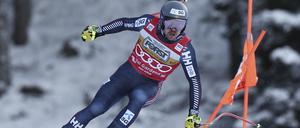 Favorit in Gröden. Aleksander Aamodt Kilde aus Norwegen in Aktion.