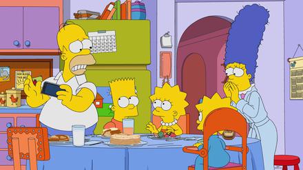Eine „Simpsons“-Szene aus dem April 2023.