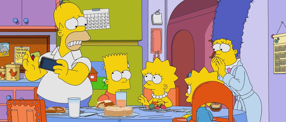 Eine „Simpsons“-Szene aus dem April 2023.