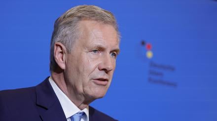 Bundespräsident a.D. Christian Wulff. 