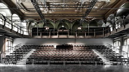 Der Festsaal in den Berliner Sophiensaelen, einer der wichtigen Spielstätten für die Freie Szene. 