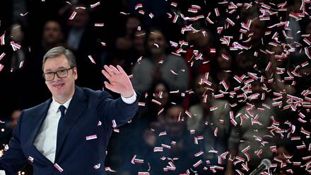 Serbiens Präsident Aleksandar Vučić.