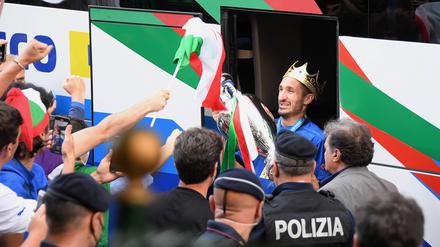 Giorgio Chiellini kam als König von England zurück in die Heimat. Dabei hatte er die Champions League gar nicht gewonnen, sondern war mit Italien 2021 „nur“ Europameister geworden.