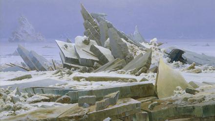 „Das Eismeer“ (1823/24) von Caspar David Friedrich ist ins kollektive Bildergedächtnis eingegangen.