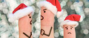 Wenn zwei sich streiten, leidet der dritte. Weihnachten sollte man lieber auf konfliktarme Themen ausweichen oder sich im respektvollen Zuhören üben.