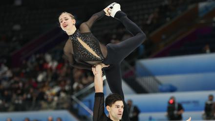 Harmonieren prächtig in der ersten gemeinsamen Saison: Minerva Hase und Nikita Volodin.
