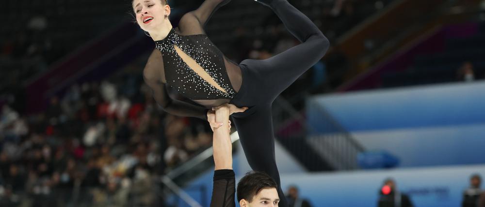 Harmonieren prächtig in der ersten gemeinsamen Saison: Minerva Hase und Nikita Volodin.
