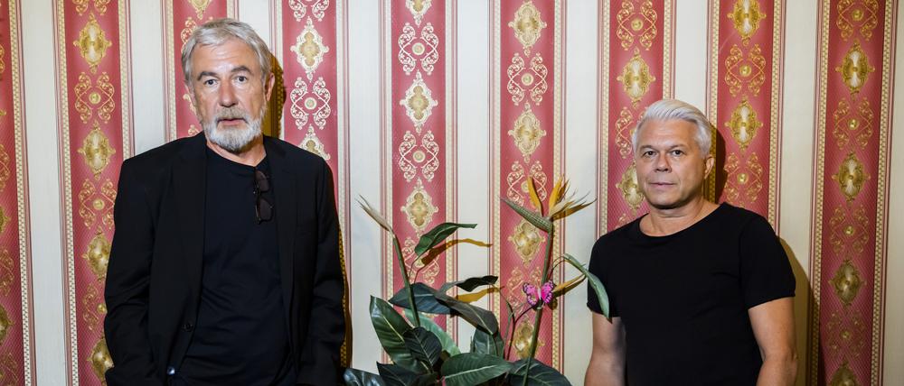 Markus Kavka (r.) und Elmar Giglinger.