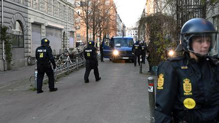 Dänische Polizisten patrouillieren (Archivfoto 2019). 