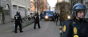 Dänische Polizisten patrouillieren (Archivfoto 2019). 