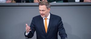 Bundesfinanzminister Christian Lindner (FDP).