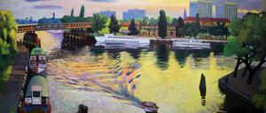 Bis Anfang Juni 2023 im Potsdam Museum zu Gast: Der Potsdamer Maler Peter Rohn.