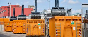 Bisher wird der Berliner Sperrmüll an der Gradestraße sortiert und an externe Verwerter abgegeben.
