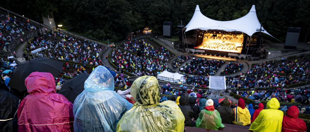 CTS Eventim betreibt die Waldbühne, die Deag veranstaltet Konzerte wie hier das von den Berliner Philharmonikern.