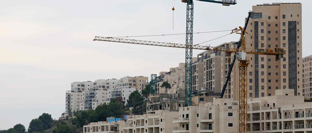 Israels Siedlungspolitik wird international scharf kritisiert.
