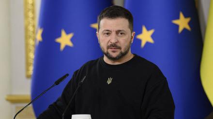 Der ukrainische Präsident Wolodymyr Selenskyj
