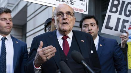Rudy Giuliani, ehemaliger Bürgermeister von New York.
