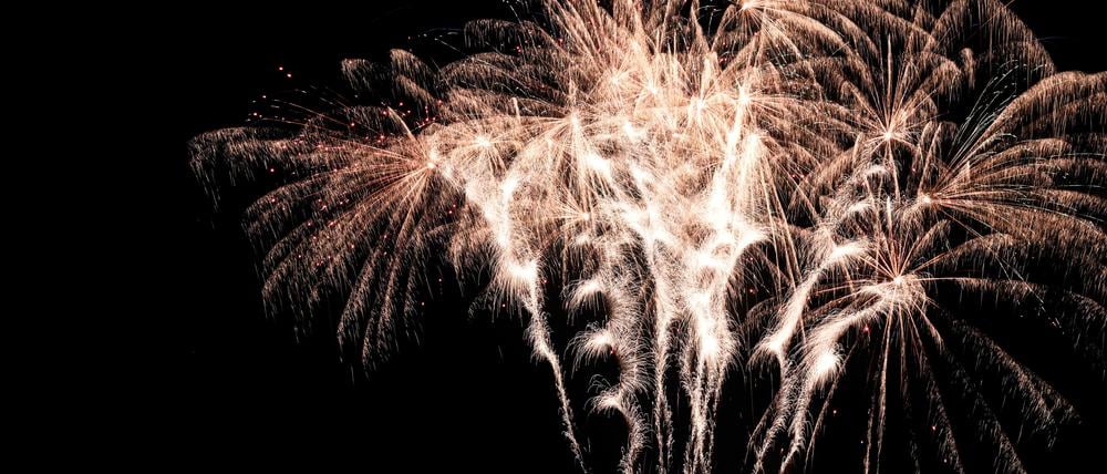 Ein Feuerwerk (Symbolbild).