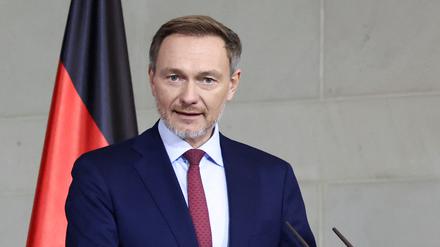 FDP-Chef Christian Lindner macht im Haushaltsstreit ein kleines Zugeständnis.