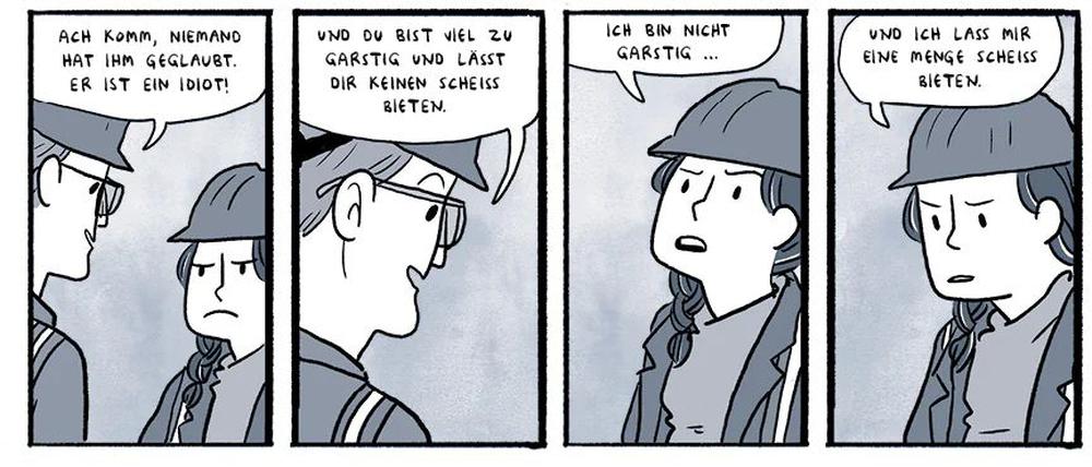 Eine Szene aus der Graphic Novel „Ducks“ von Kate Beaton.