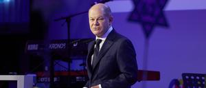 Der Bundeskanzler Olaf Scholz.