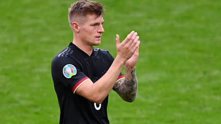 Abschied eines Weltmeisters. Nach dem verlorenen Achtelfinale bei der EM 2021 beendete Toni Kroos seine Karriere in der Nationalmannschaft.