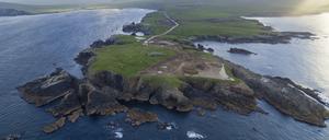 Hier auf der britischen Insel Unst sollen die Raketen abheben.