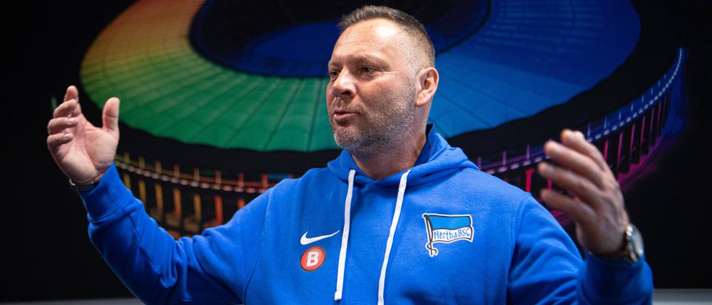 Trainer Pal Dardai hat die Hinrunde mit seiner Mannschaft auf Platz sieben beendet.