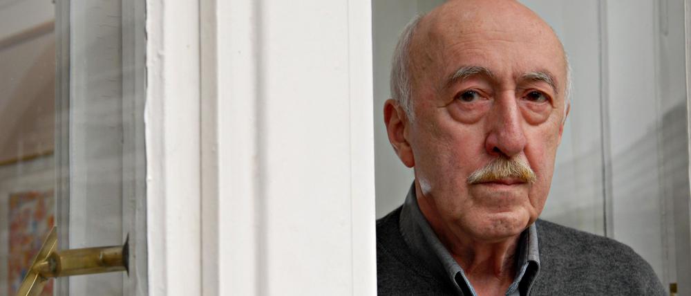 Der georgische Filmemacher Otar Iosseliani. 