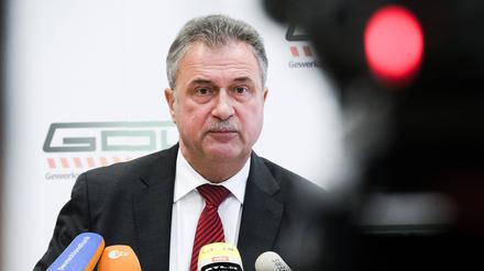 Claus Weselsky, Bundesvorsitzender der GDL