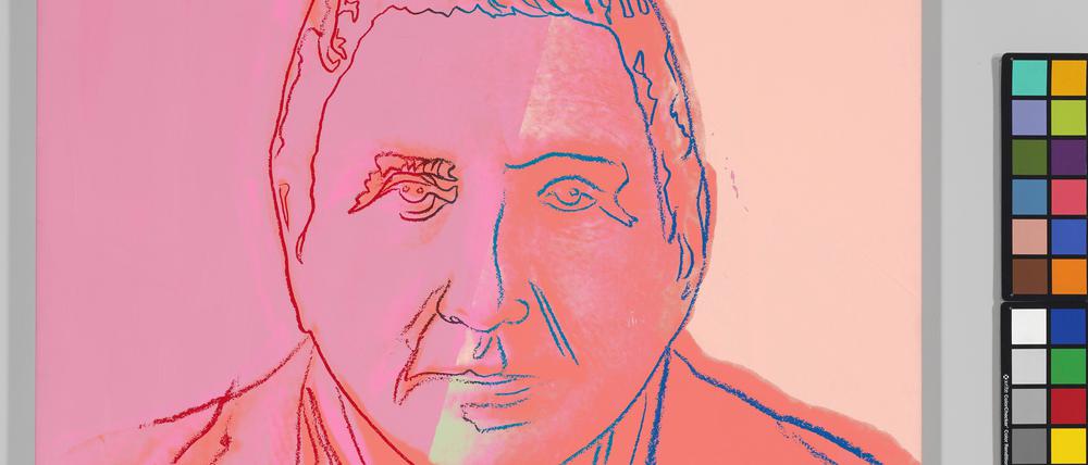 Andy Warhols Porträt von Gertrude Stein aus der Serie „Ten Portraits of Jews of the Twentieth Century“ von 1980.