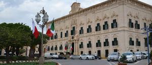 Blick auf den Kastilienpalast aus dem 16. Jahrhundert, heute der Regierungssitz in Malta. In Malta können künftig auch Jugendliche ab 16 Jahren Bürgermeister werden. 