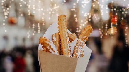 Churros werden in Spanien traditionell an Neujahr gegessen.